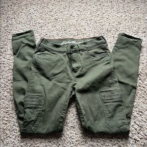 Eddie Bauer Green Khaki Pants